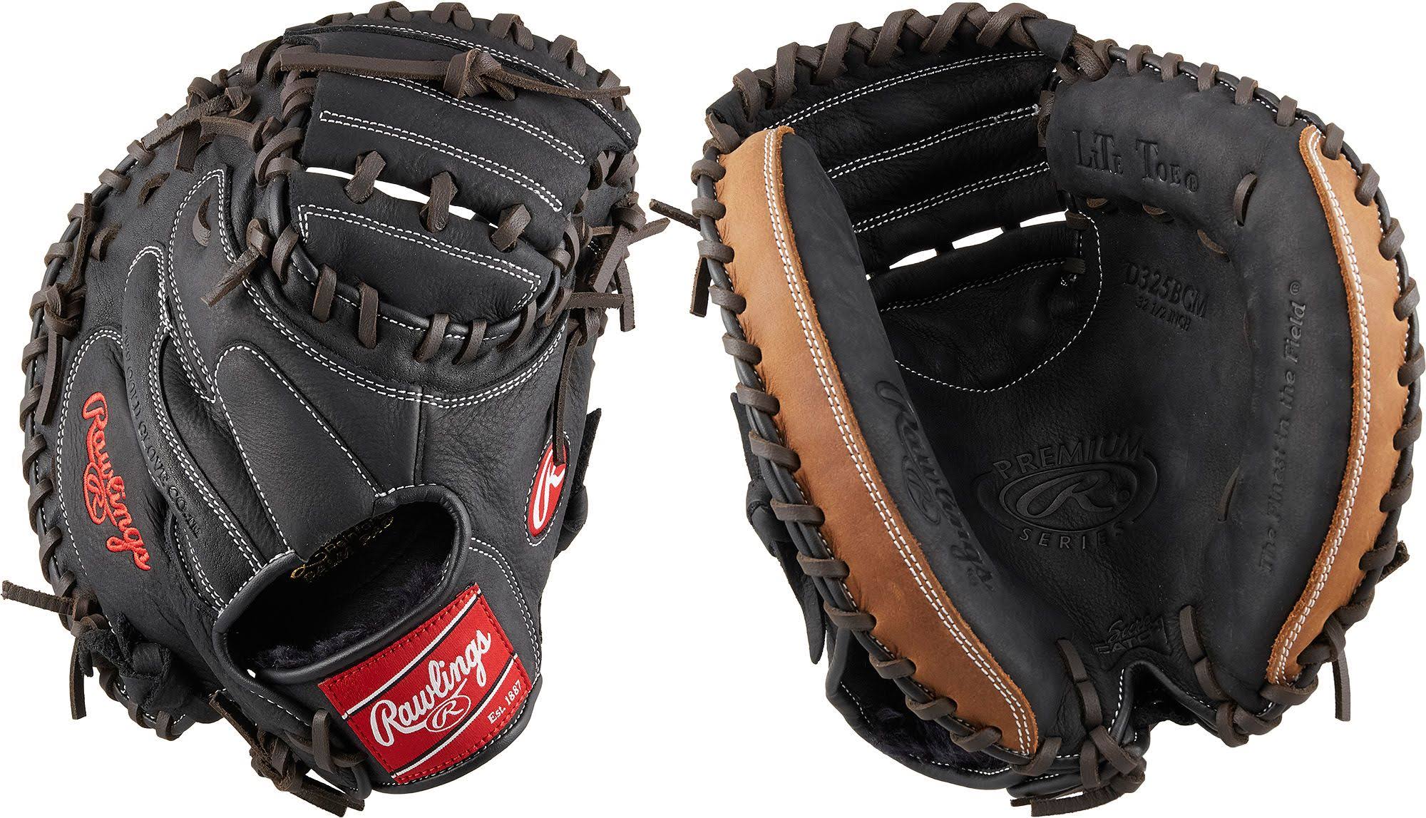 Rawlings 32.5&& Premium Series Catcher&s Mitt 2019, Black