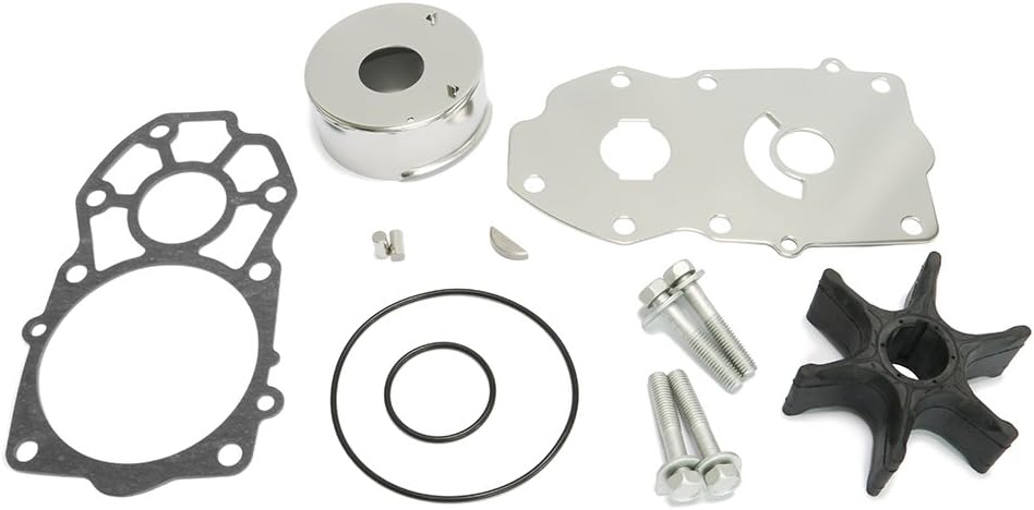 Full Power Plus Outboard Water Pump Impeller Kit Replacement for Yamaha 6CB-W0078-00 6CB-W0078-00-00 220/225/250HP Pack of 2