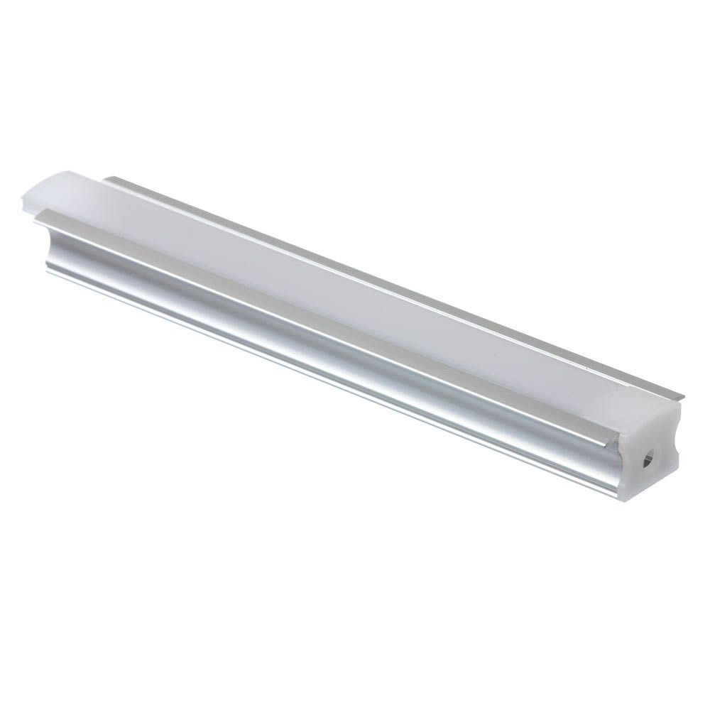 Dainolite Ld-trk-lpb1-2 LED Recessed Track Alum XTR 78.7 inch, Silver