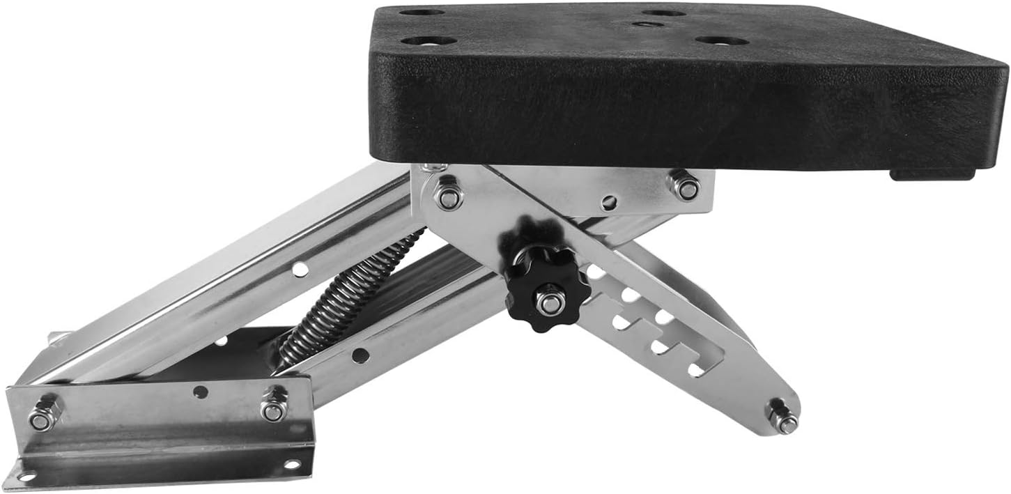 YaeMarine 2 Stroke Outboard Motor Bracket Kicker for Boat, up to 25hp Auxilary Trolling Mount