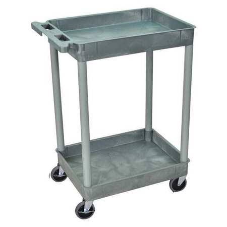 Zoro Select STC11-G Utility Cart 300 lb. Capacity, 24x22L x 18x22W