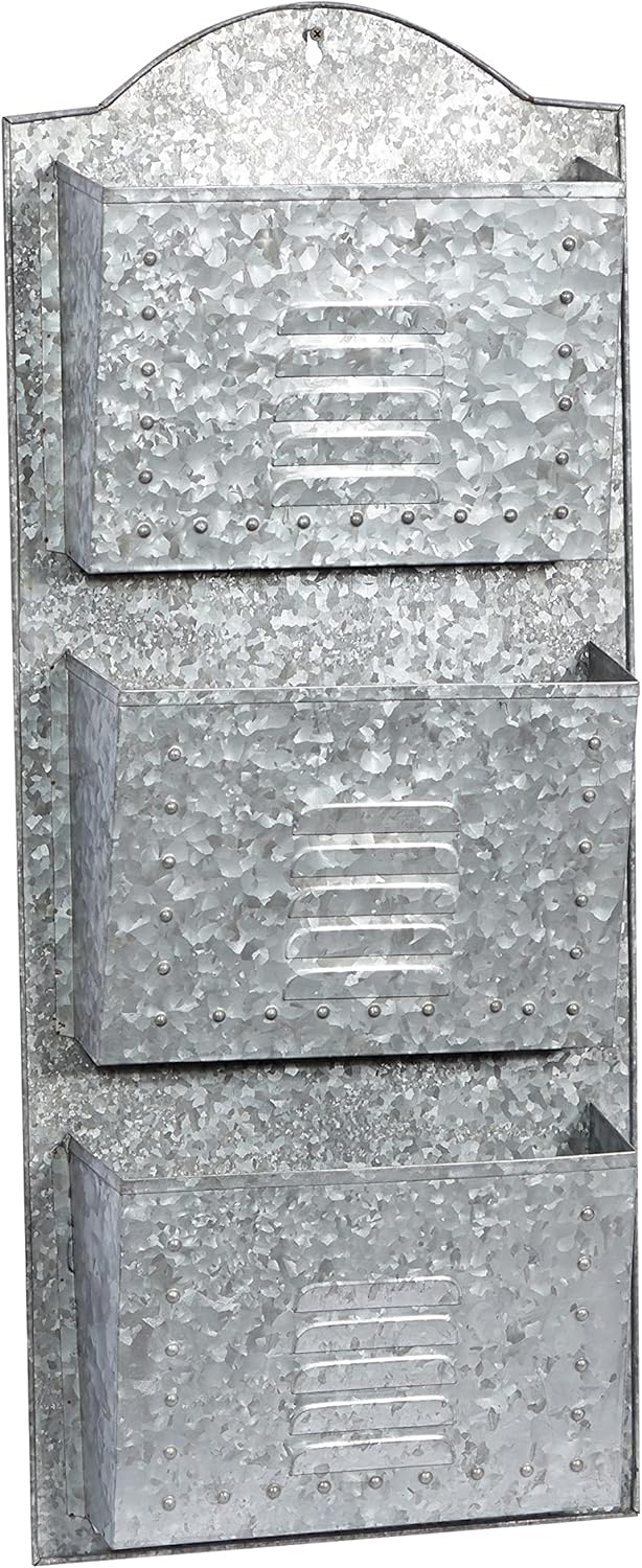 Deco 79 49139 Metal Wall Pocket 15