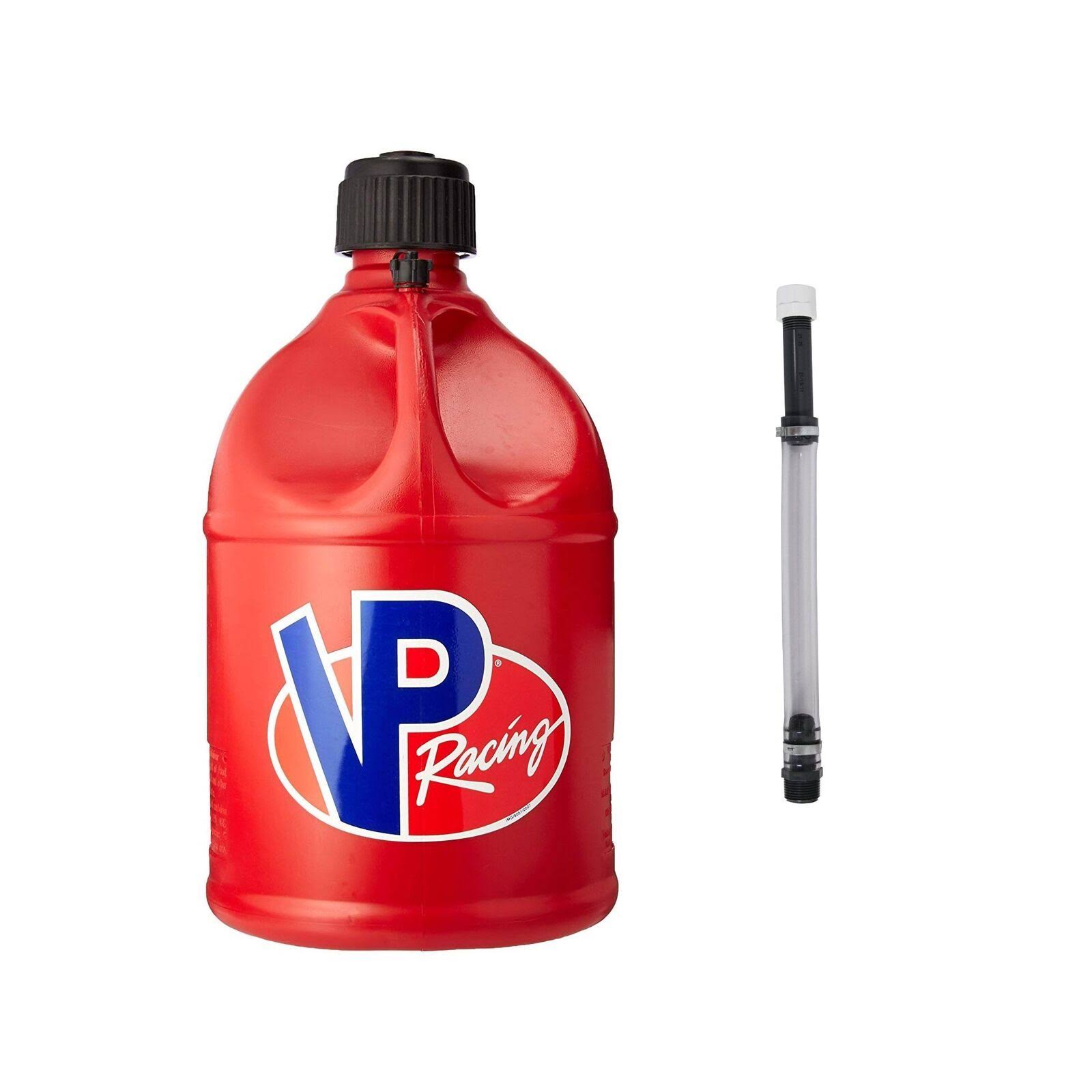 VP Racing Fuels 5-Gal Plastic Motorsport Fuel Container and 14x22 Hose Kit w/ Cap