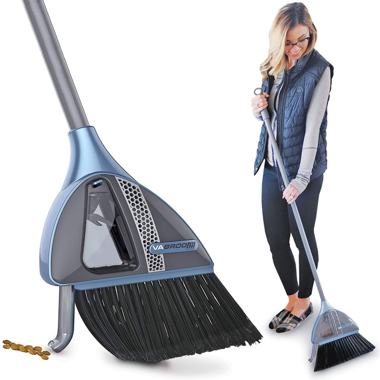 VaBroom - The Powerful 2-in-1 Broom with Built-in Vacuum