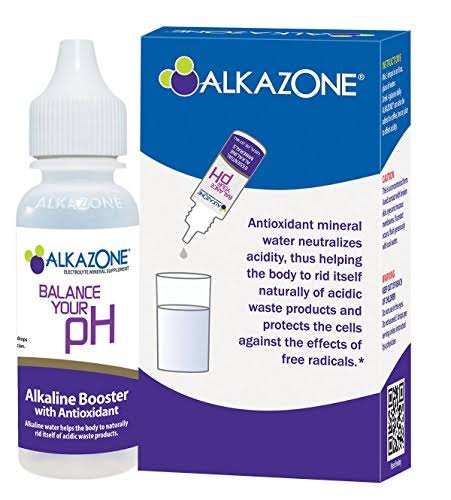 Alkazone - Alkaline pH Booster Drops 1.25 fl oz (3-Pack)