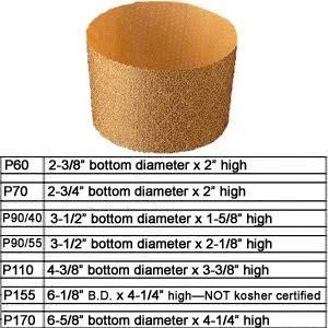Novacart Panettone Mold - P60, Case of 3000