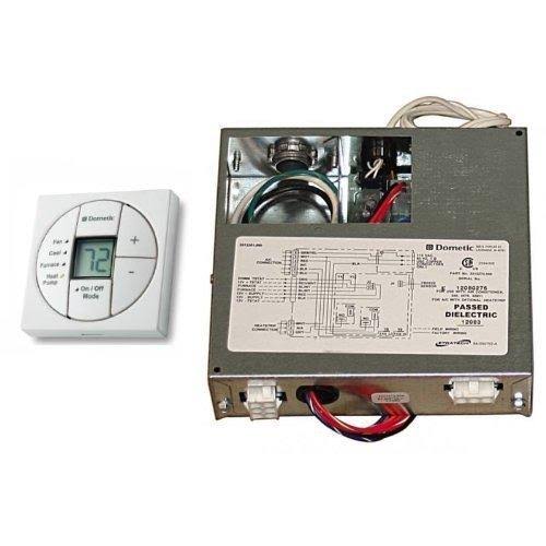 Dometic 3313189.023 Single Zone Cool Furnace Heat Pump Thermostat u0026 Control Kit