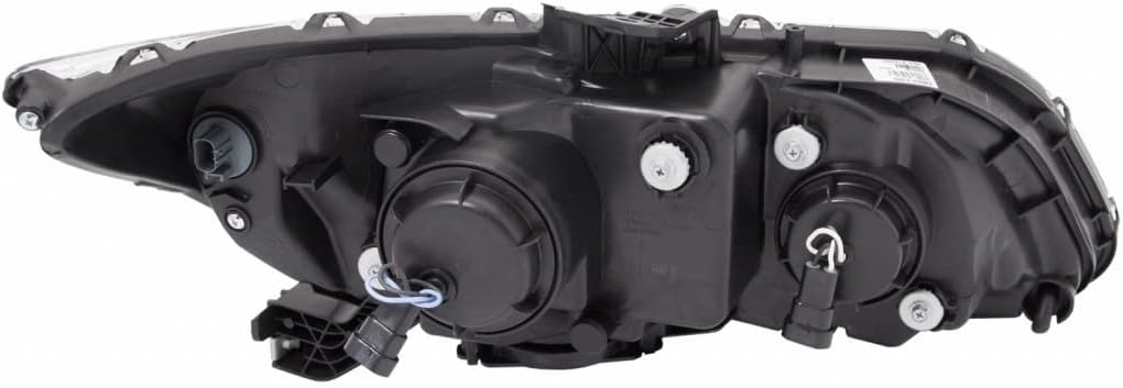 ANZO For Honda Civic 2012-2015 Projector Headlights w/U-Bar Black | 121479