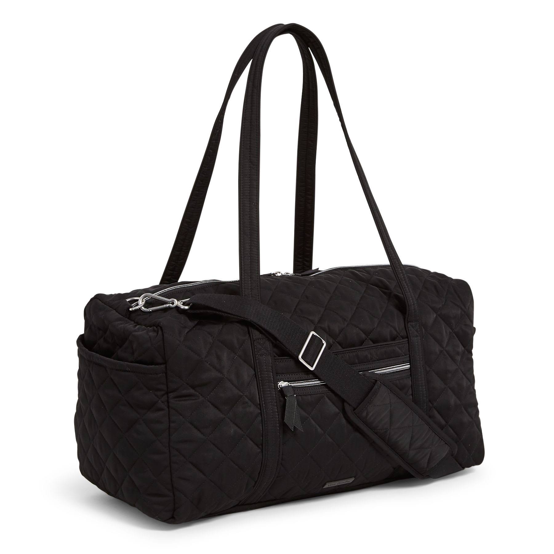 Vera Bradley Medium Travel Duffel Bag in Performance Twill Black