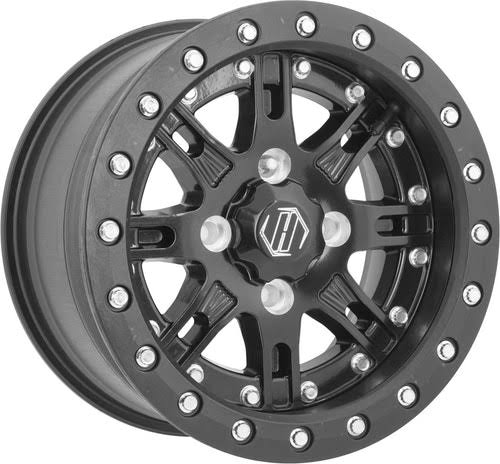 HiPer 1410-YDRBK-55-SBL-BK 4/110 Black 14x10 5+5
