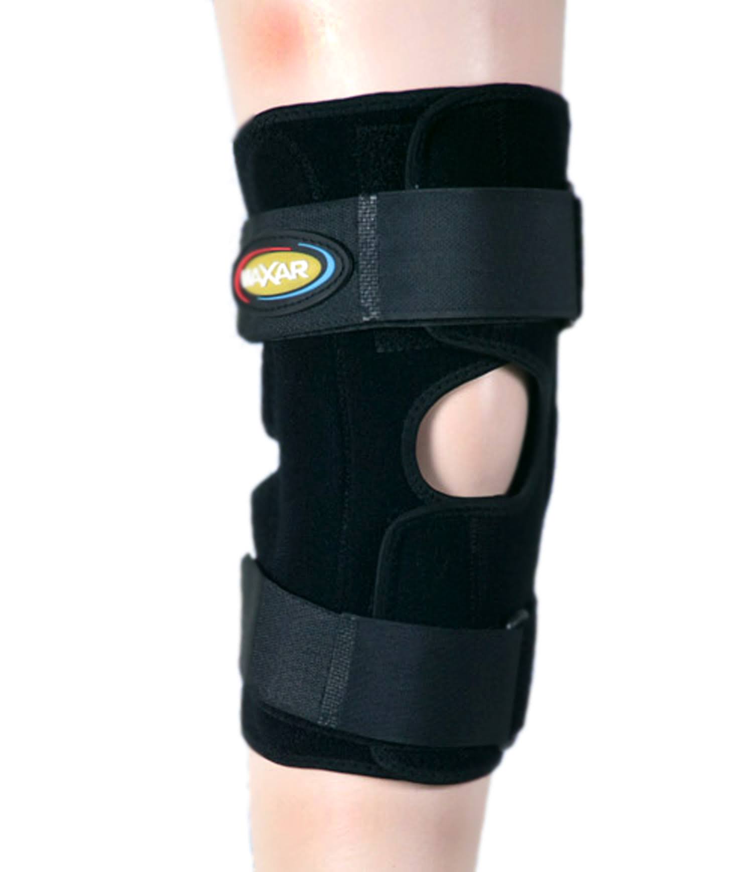 MAXAR Airprene (Breathable Neoprene) Wrap-Around Knee Brace (Double-Pivot Hinge)