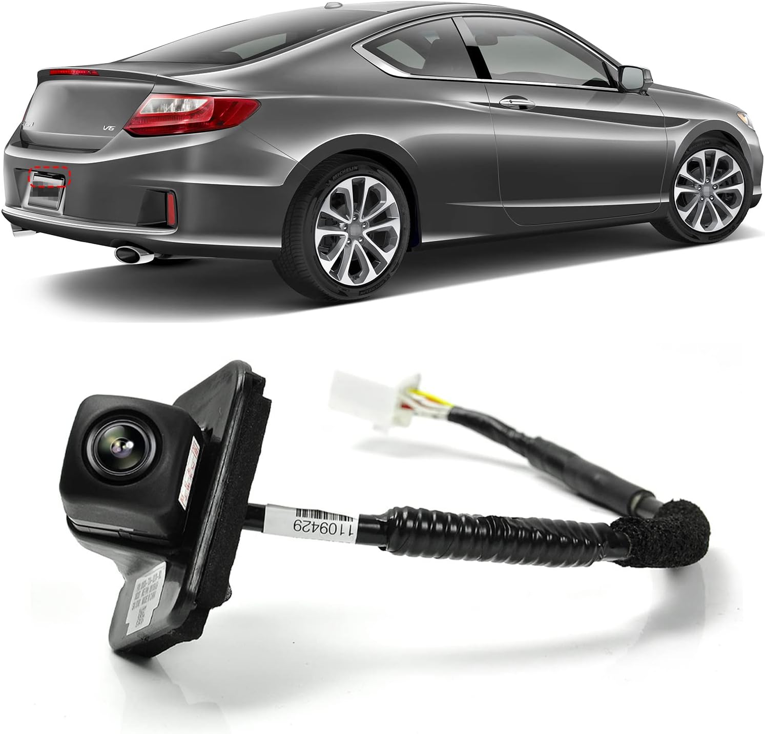 Backup Camera, CNPAPC Multiangle Rear View Mirror Camera Fit for 2014-2015 Honda Accord Sedan EX-L, for 2016 2017 Honda Accord Sedan Back up Camera OE 39530-T2A-A21 39530-T2A-A31 39530-T2A-U110-M2