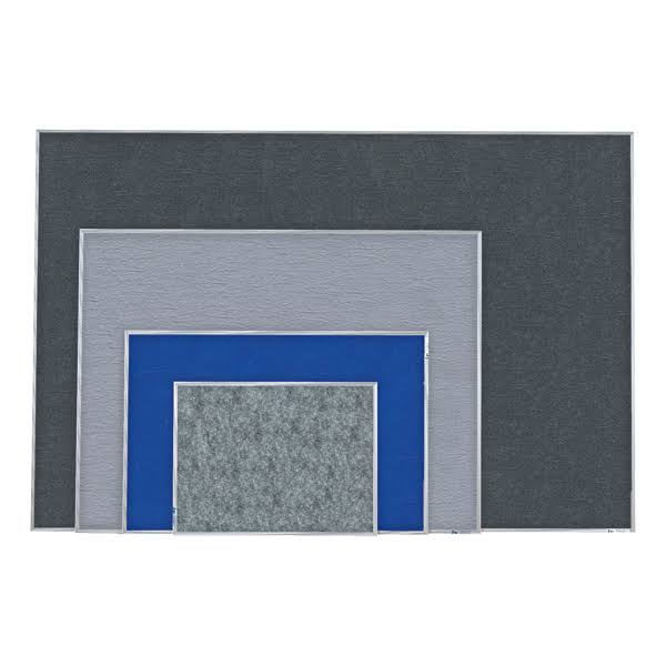 Easy-Tack Self-Adhesive Bulletin Board w/ Wood Frame (48 inch W x 36 inch H)