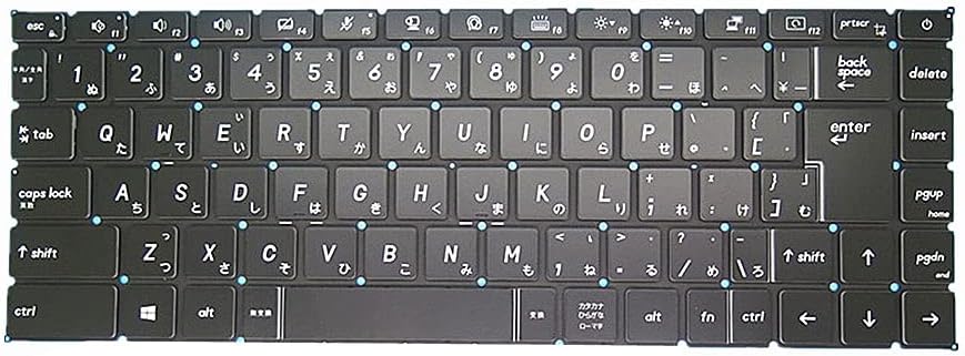 GAOCHENG Laptop Backlit Keyboard for MSI Modern 15 10th Modern 15 A10M A10RAS A10RBS MS-1551 Japanese JP Edition