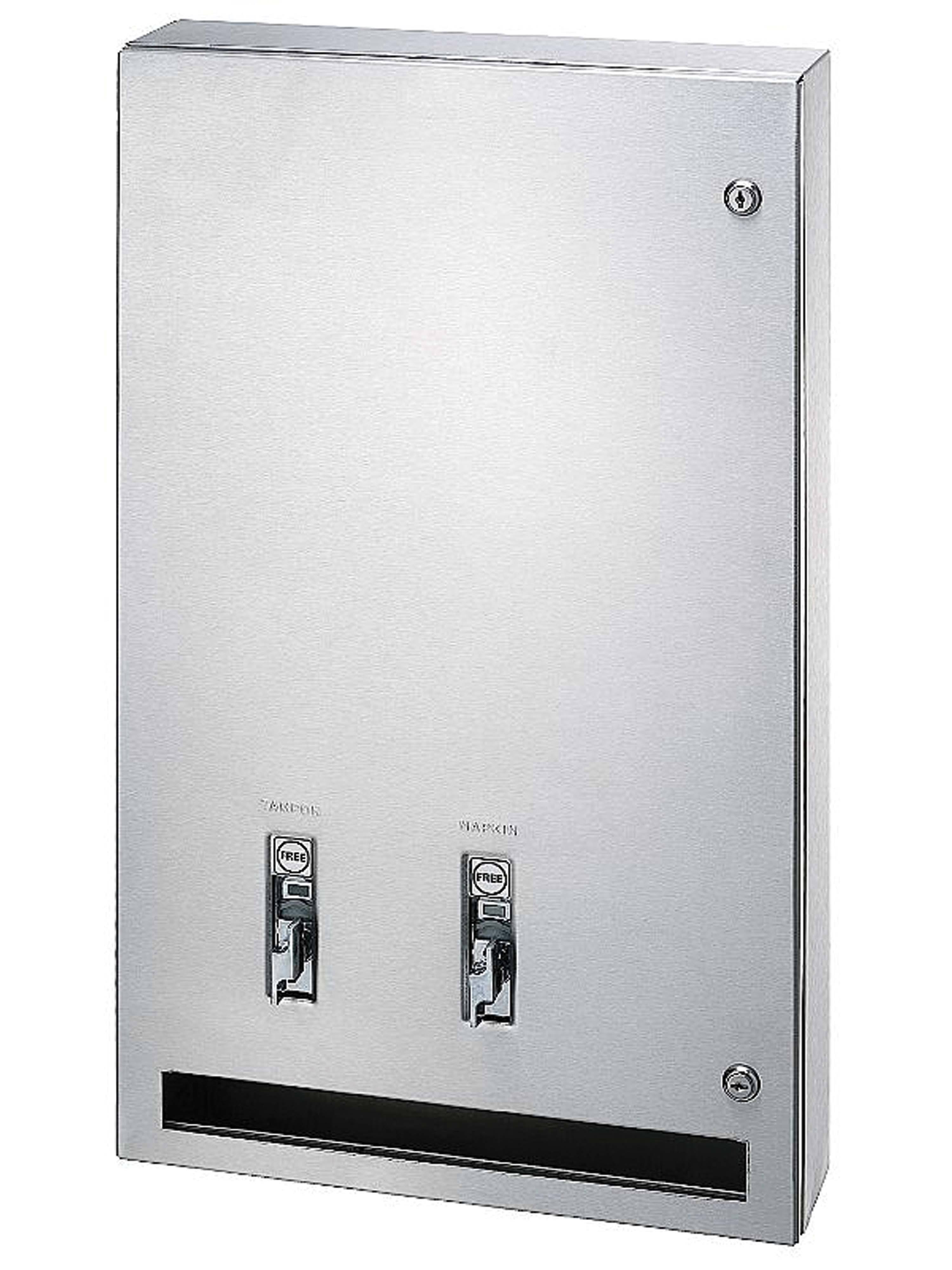 Bradley Napkin/Tampon Vendor Surface Mounted