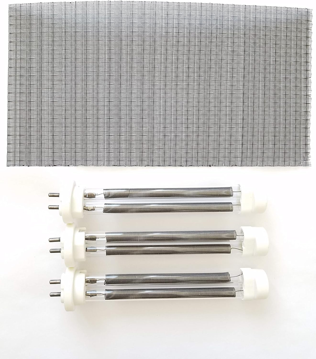 Set of 3 Double Life Bulbs/Heating Elements (1500 Watt) for Models GEN4 & USA1000 Infrared Heaters Pack of 2