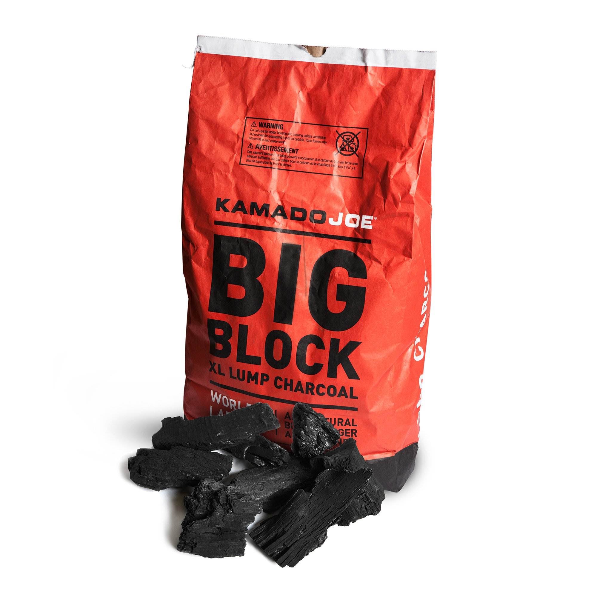 Kamado Joe All Natural Big Block Argentinian XL Premium Charcoal 20 lb (2 Pack)