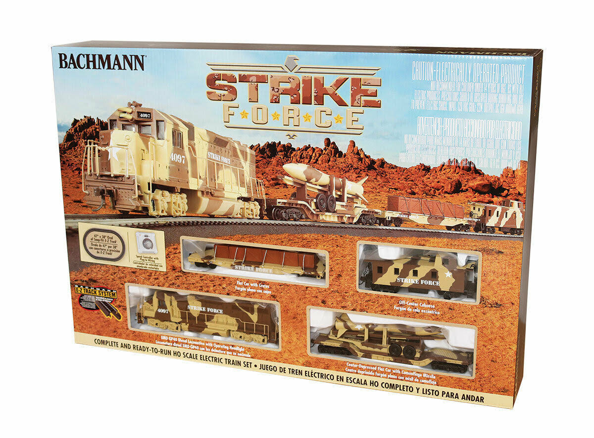 Bachmann Strike Force Train Set - HO Scale