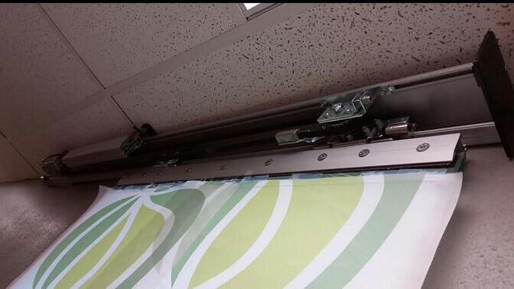 Olideauto Automatic Sliding Door Opener, Automatic Door Operator AC110V Power,Commercial Residential Door Opener for Both Single and Double Leaves Sliding Door