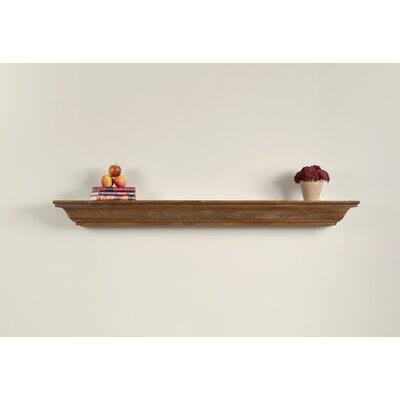 Westwick Fireplace Mantel Shelf Charlton Home Finish: Red Mahogany, Shelf Length: 72x22