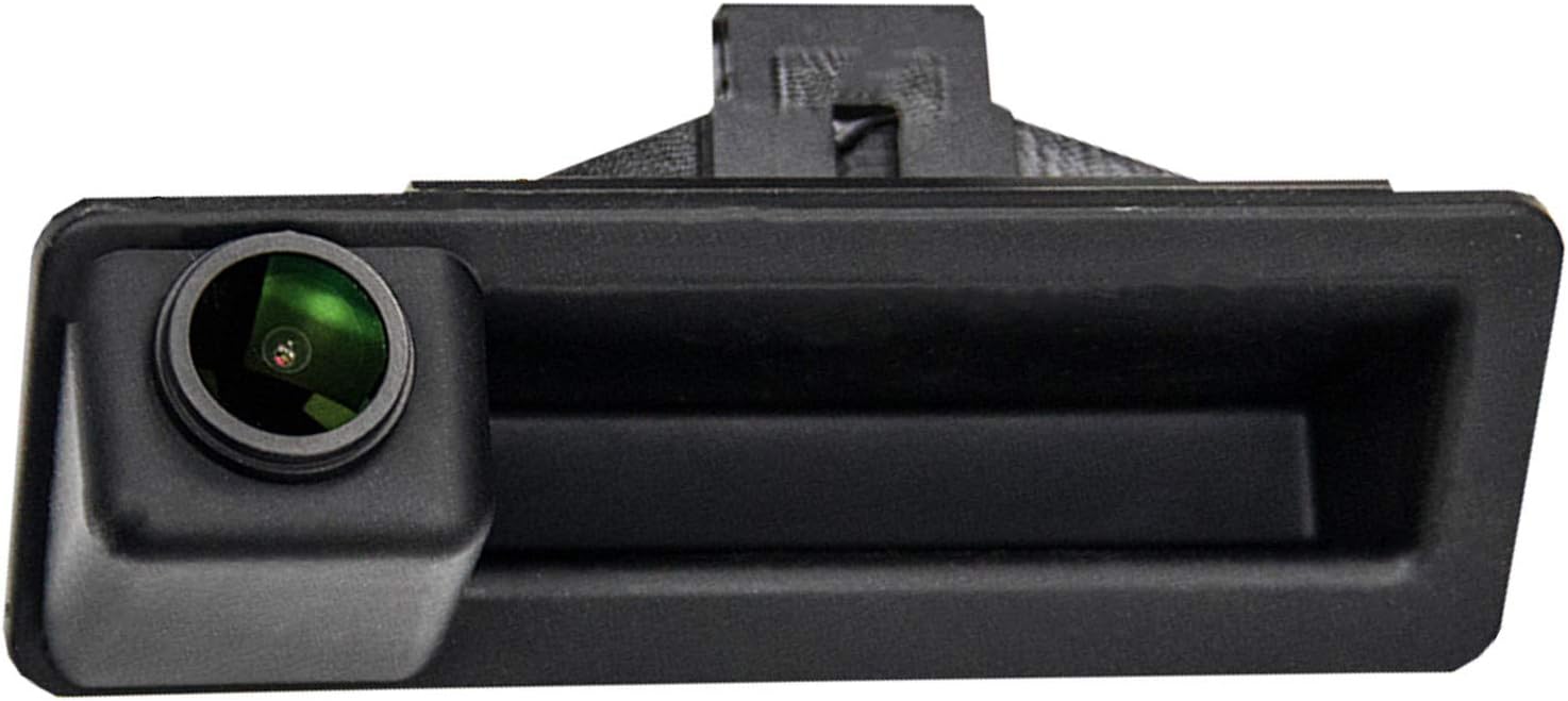 HD 1280x720p Rear Reversing Backup Camera Rearview License Plate Camera Night Vision Ip68 Waterproof Compatible for X5 X1 E39 E53 E82 E88 E84 E90 E91 E92 E93 E60 E61 E70 E71 E72 2002-2011