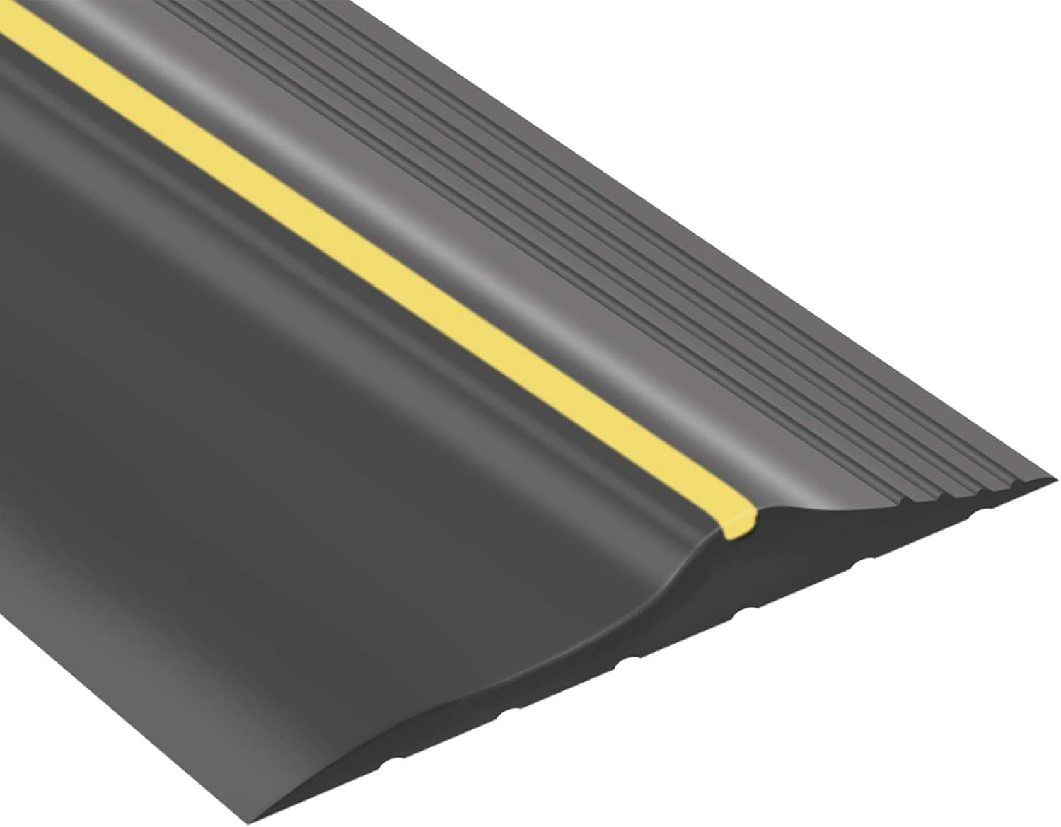Universal Garage Door Bottom Threshold Seal Strip DIY Weather Stripping Replacement，Not Include Sealant/Adhesive (20Ft) Pack of 2