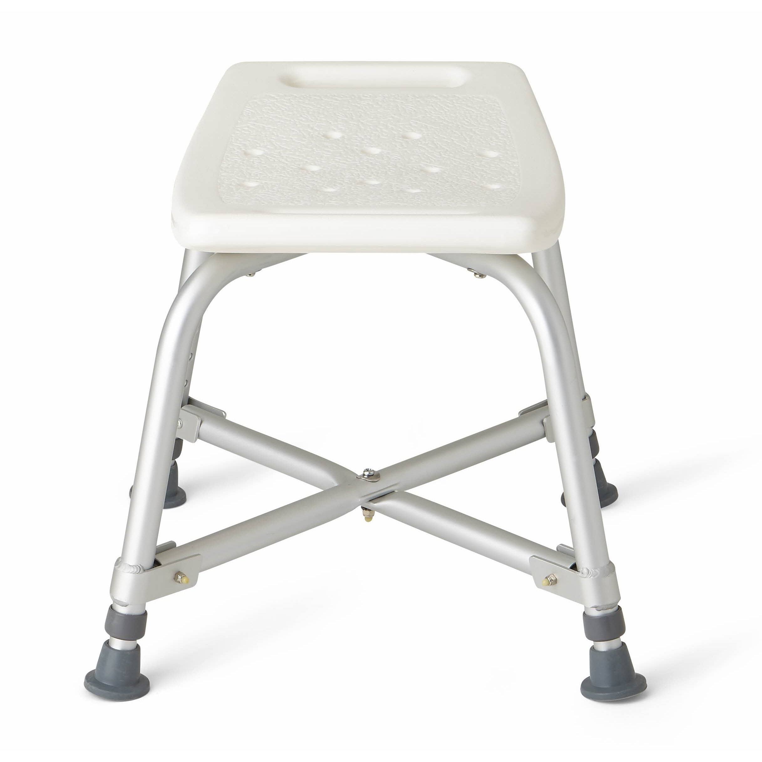 Medline Bariatric Bath Bench Without Back, White