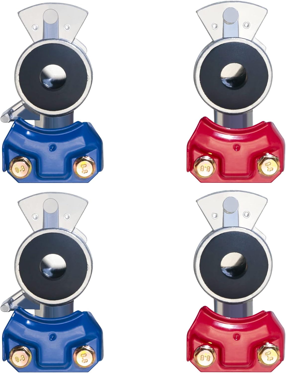 boeray 12ft 3 in 1 Air Lines for Tractor Trailer Freightliner ABS Air Brake Lines Tractor Truck Glad Hand Air Hose