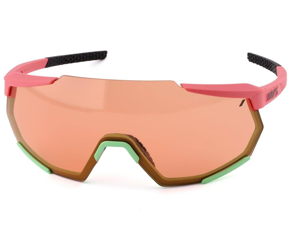 100% Racetrap Color Matte Washed Out Neon Pink Persimmon
