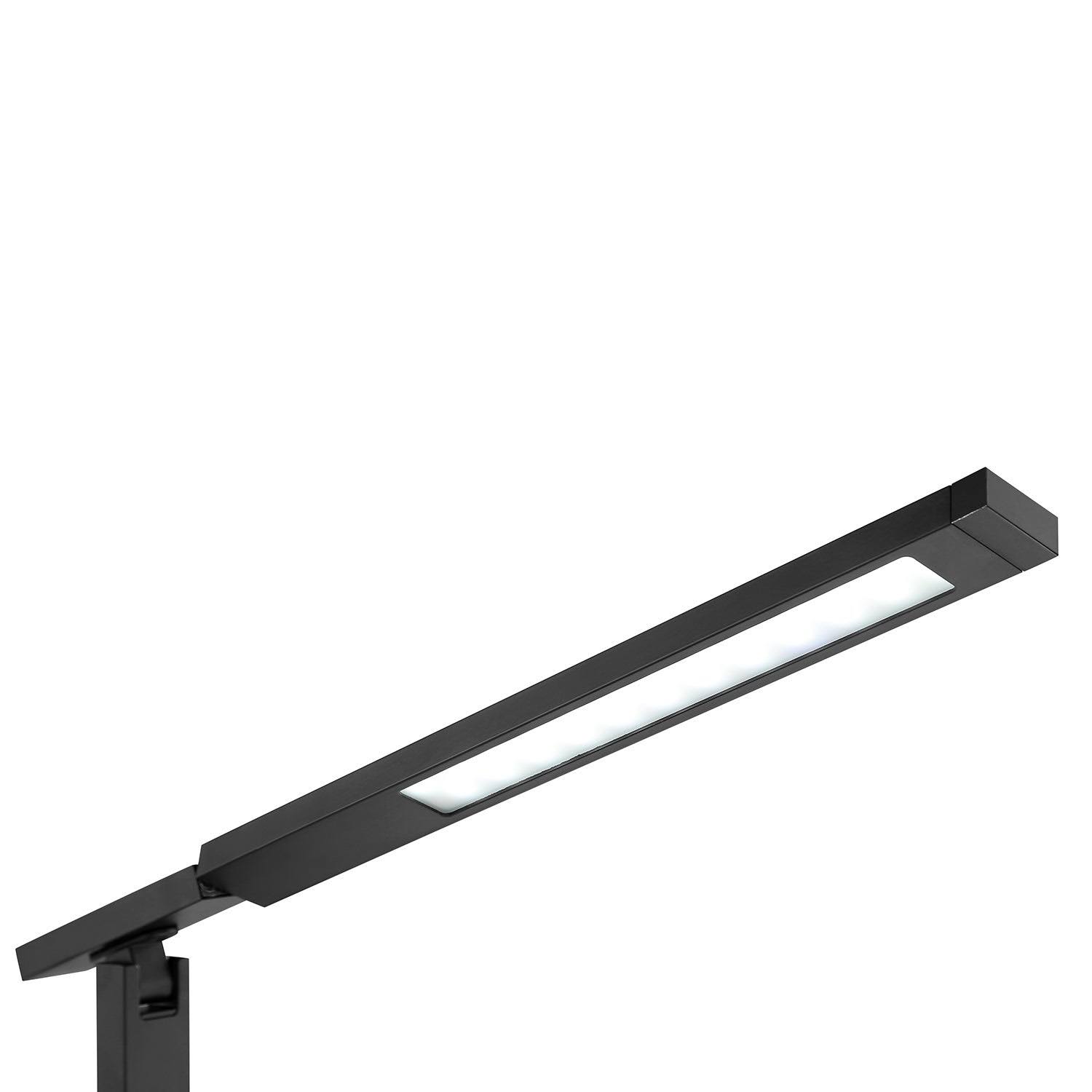 Kendal Lighting Ptl5018-blk Droidr Black LED Desk Lamp