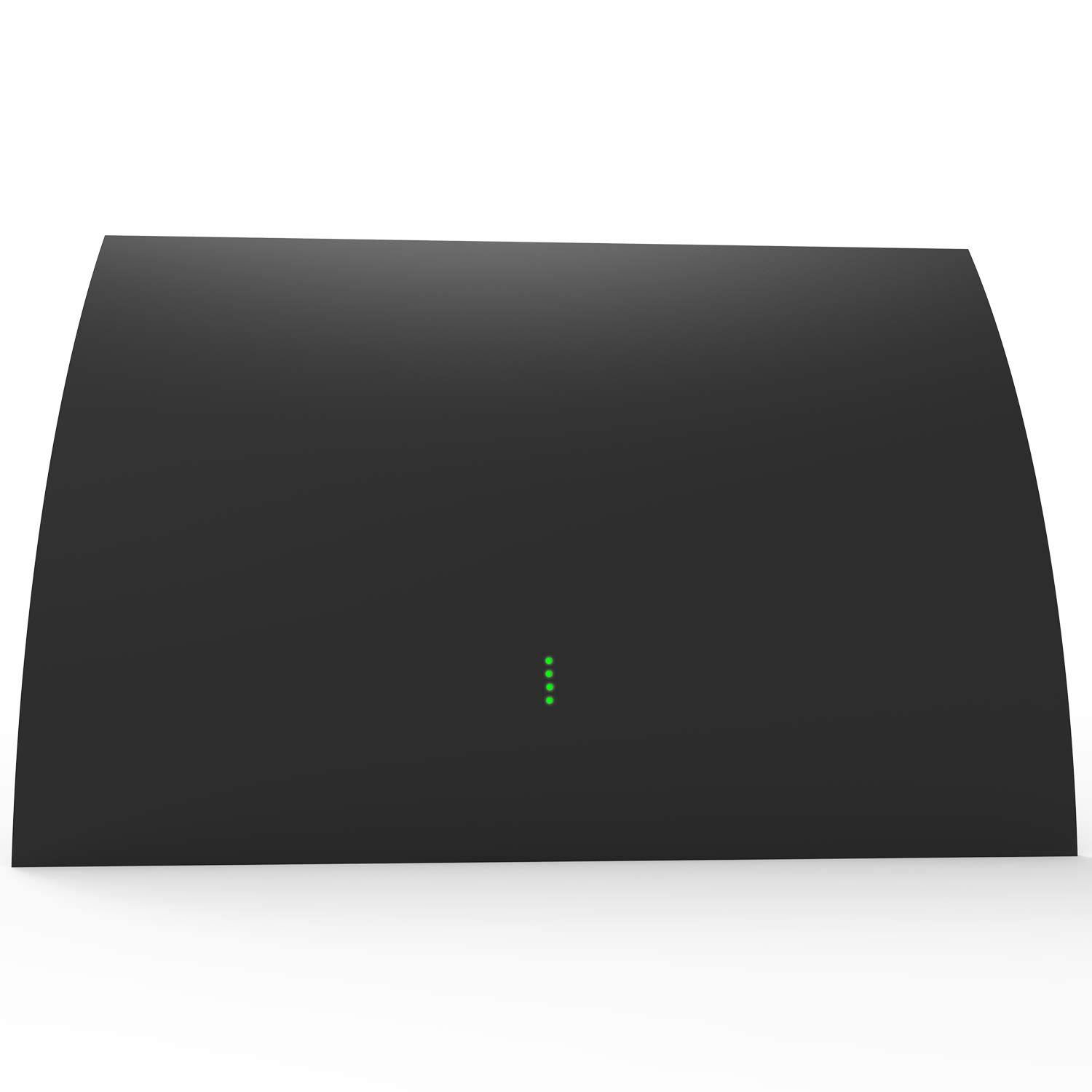 Mohu - Arc Pro Indoor Amplified HDTV Antenna - Black