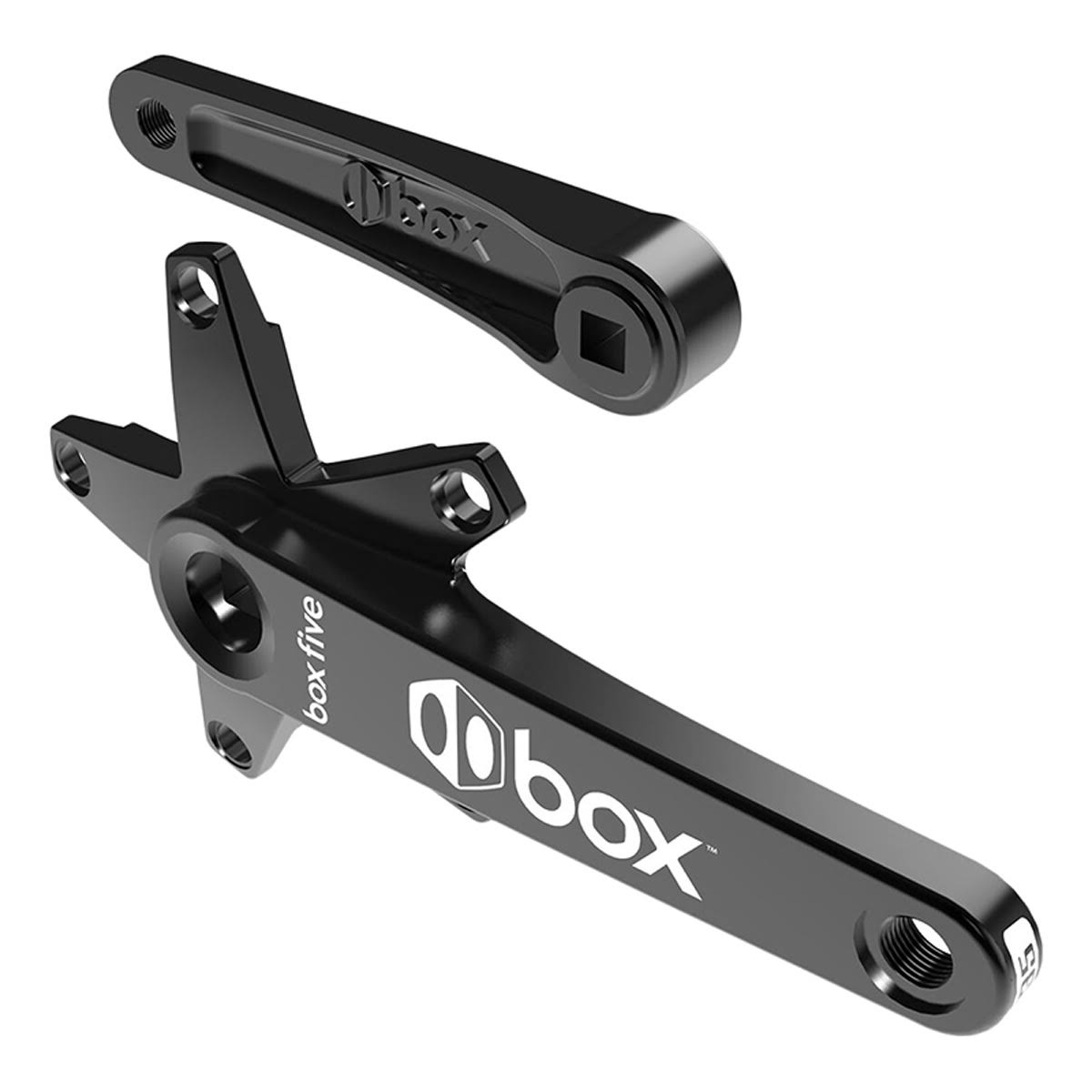 Box Five Square Taper Crankset 170mm / Black