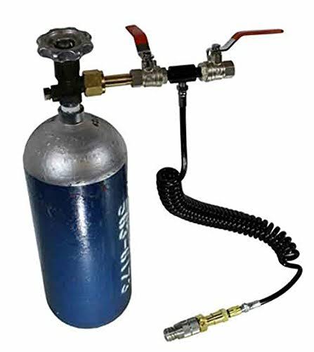 Soda Maker Machine Adapter to CGA 320 with On-Off(Bulk CO2) Tank, Coil