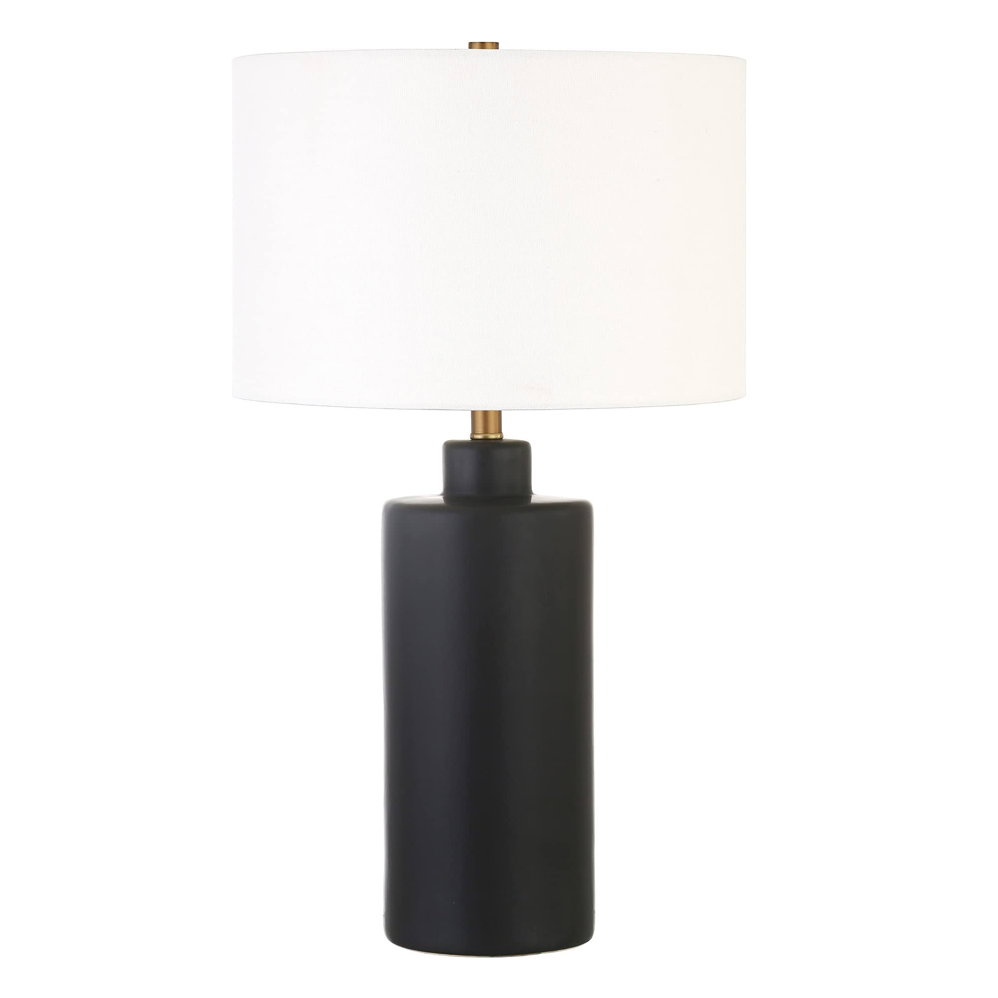 Hennu0026Hart Matte Black Ceramic Table Lamp - TL0769