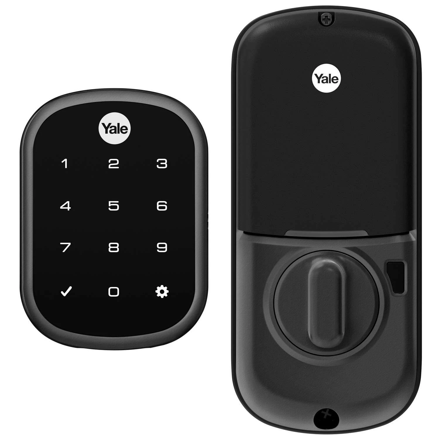 Yale Assure Lock SL Key-Free Touchscreen - Vidlogix Black Suede