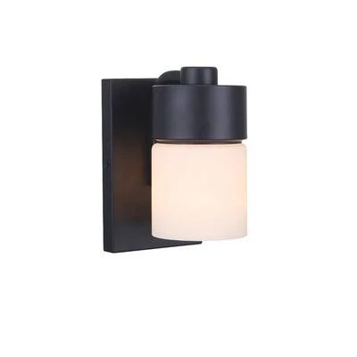 Esha 1 - Light Armed Sconce Ebern Designs Finish: Flat Black