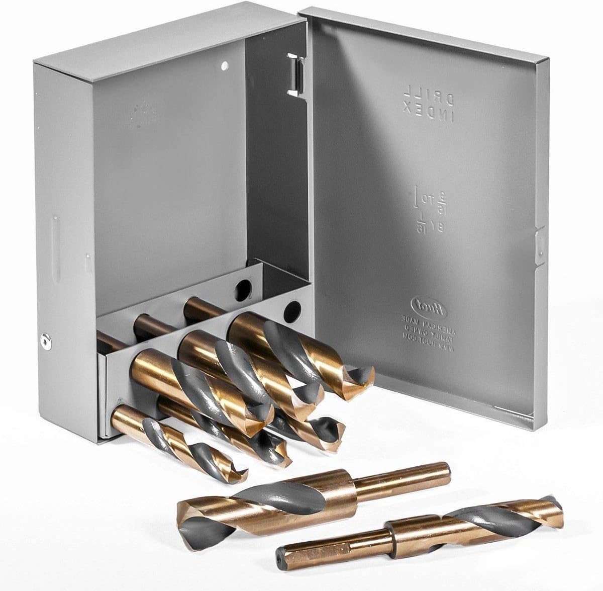 Stark 8-Pieces High Speed Steel Drill (9/16