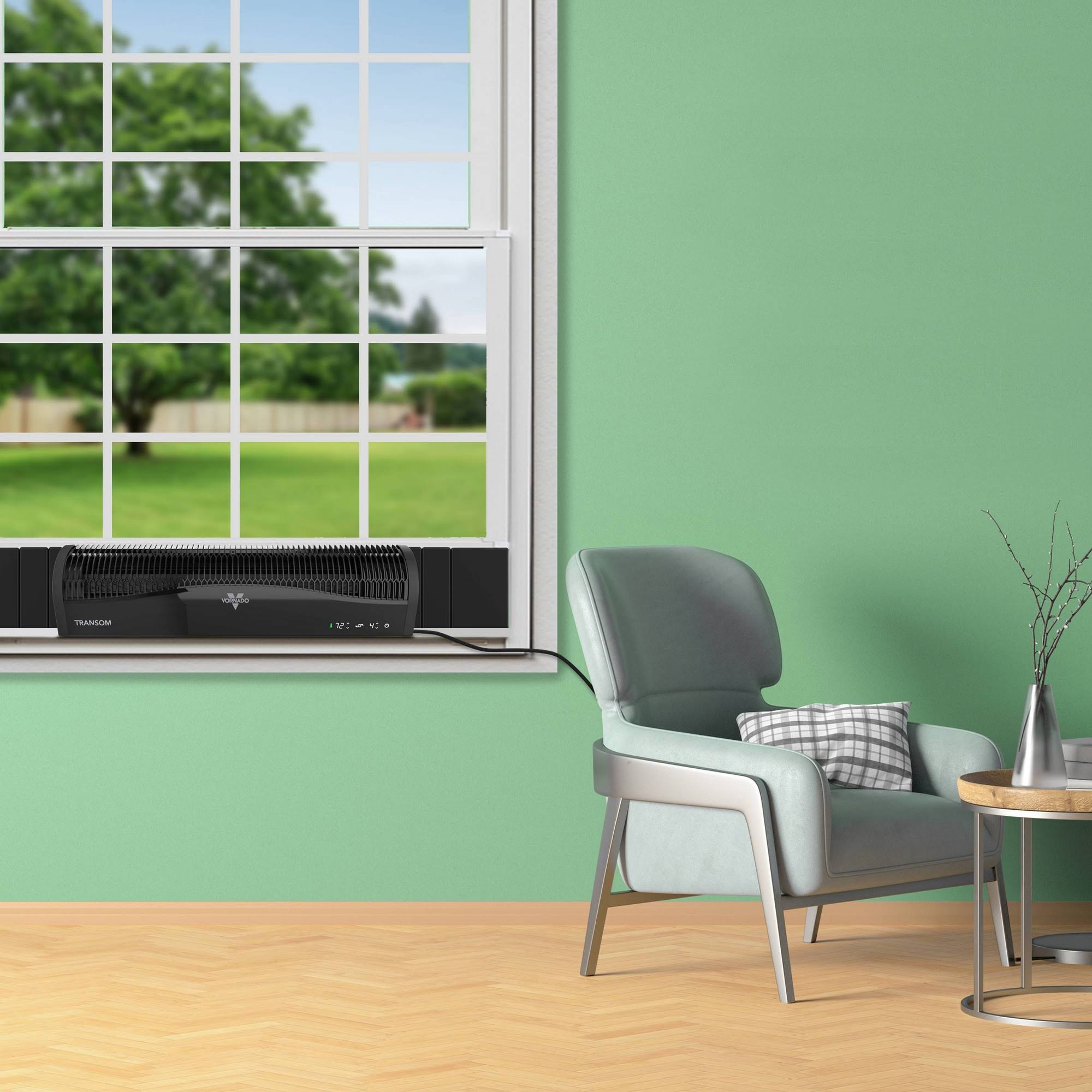 Vornado Transom Window Fan Black