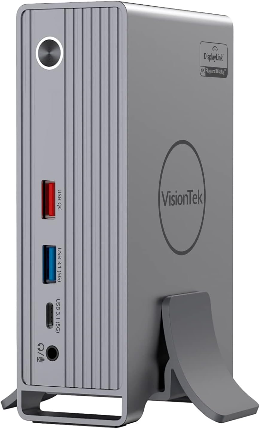 VT7100 USB-C Docking Station 3X 4K Displays, 100W Power Delivery for Windows and Mac (Including M1), Thunderbolt Compatible, 2X HDMI, 1x DP, 4X USB, 1x USB-C - 901499