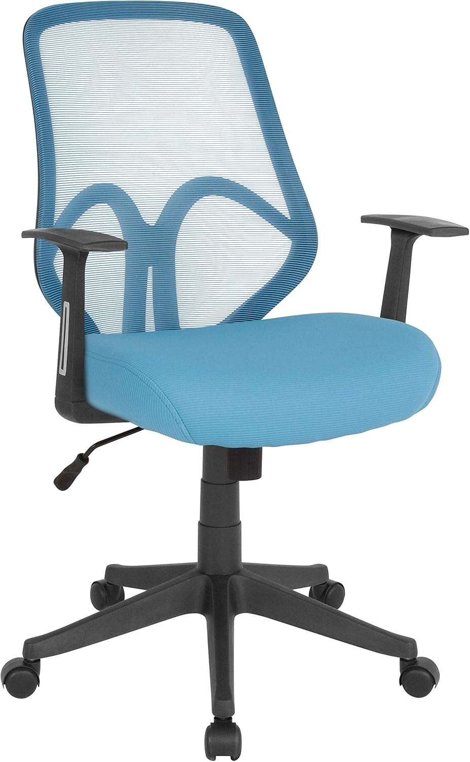 Flash Furniture Salerno Series High Back Green Mesh Office Chair with Arms