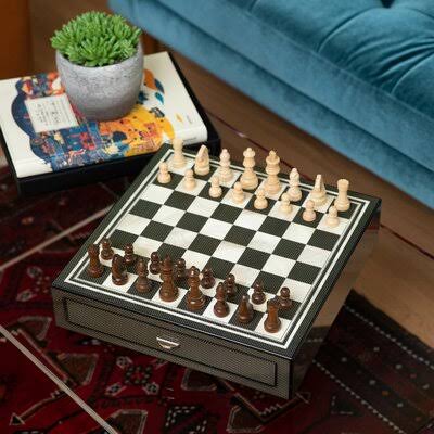 Dylon Black Chess Board Game Darby Home Co