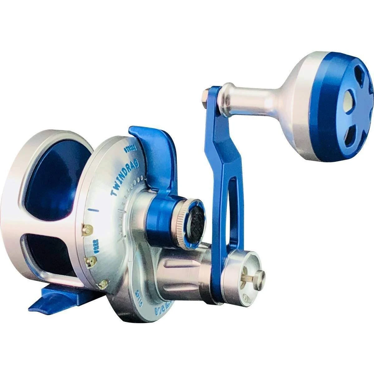 Accurate Valiant 2-Speed Conventional Reel BV2-500N / Silver/Blue