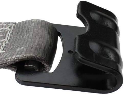 US Cargo Control 4 Inch x 30 Foot BlackLine Ratchet Strap with Flat Hooks