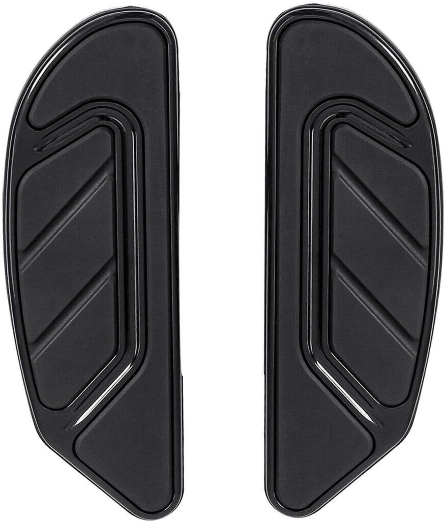 TCMT Chrome Airflow Driver Floorboard Footboard Fit For Harley Road King FLHR Ultra Electra Glide 1986-2022 Softail FL 1986-2017 Switchback FLD 2012-2016