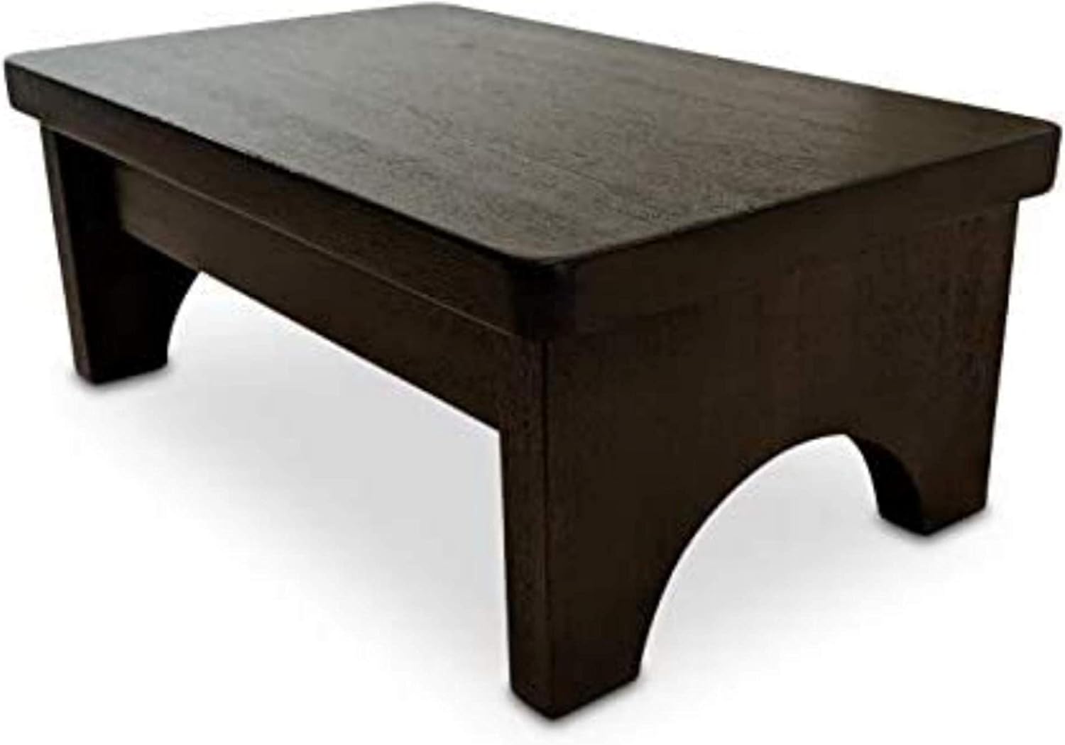 HollandCraft - 6 Inch Wooden Foot Stool - Hidden Wood Dowels (No Screws, Staples or Nails) Pack of 2