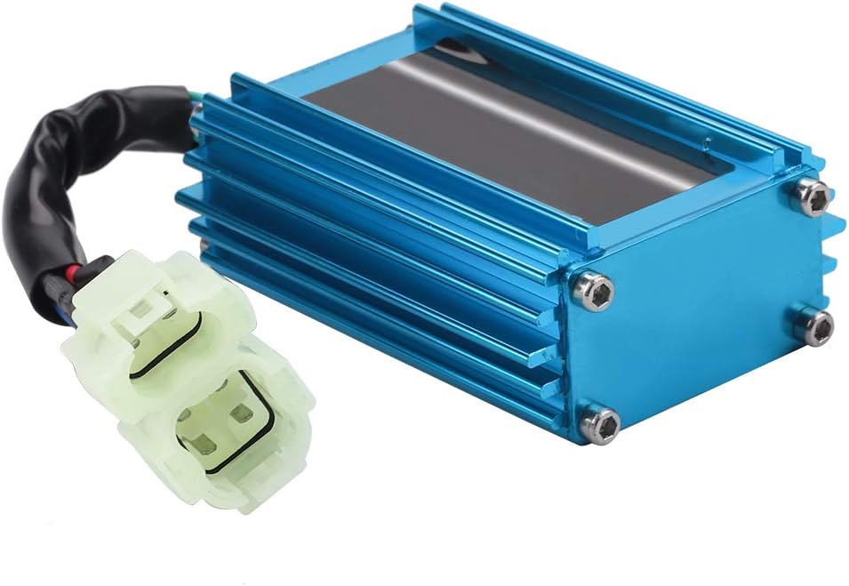 Wetenex GY6 CDI Box 6 Pin AC CDI for 50cc 70cc 80cc 90cc 110cc 125cc 150cc 200c 250cc 139QMB 157QMJ 152QMI Pit Dirt Bike ATV Scooter Moped Go Kart