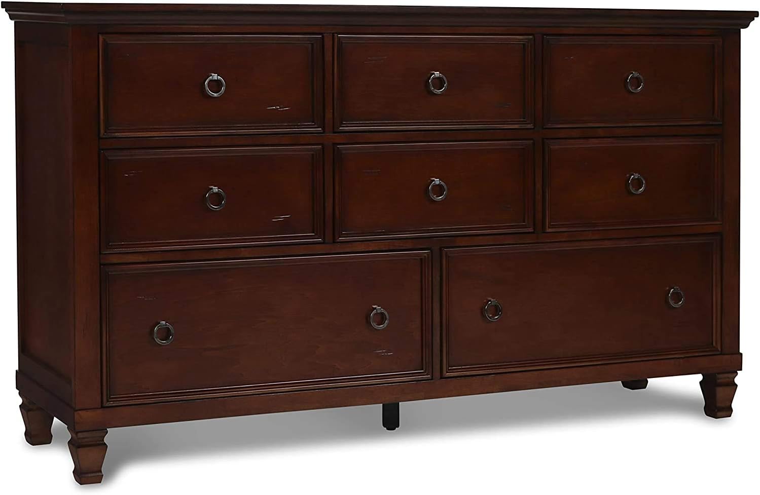 New Classic Furniture Tamarack Dresser, Cherry