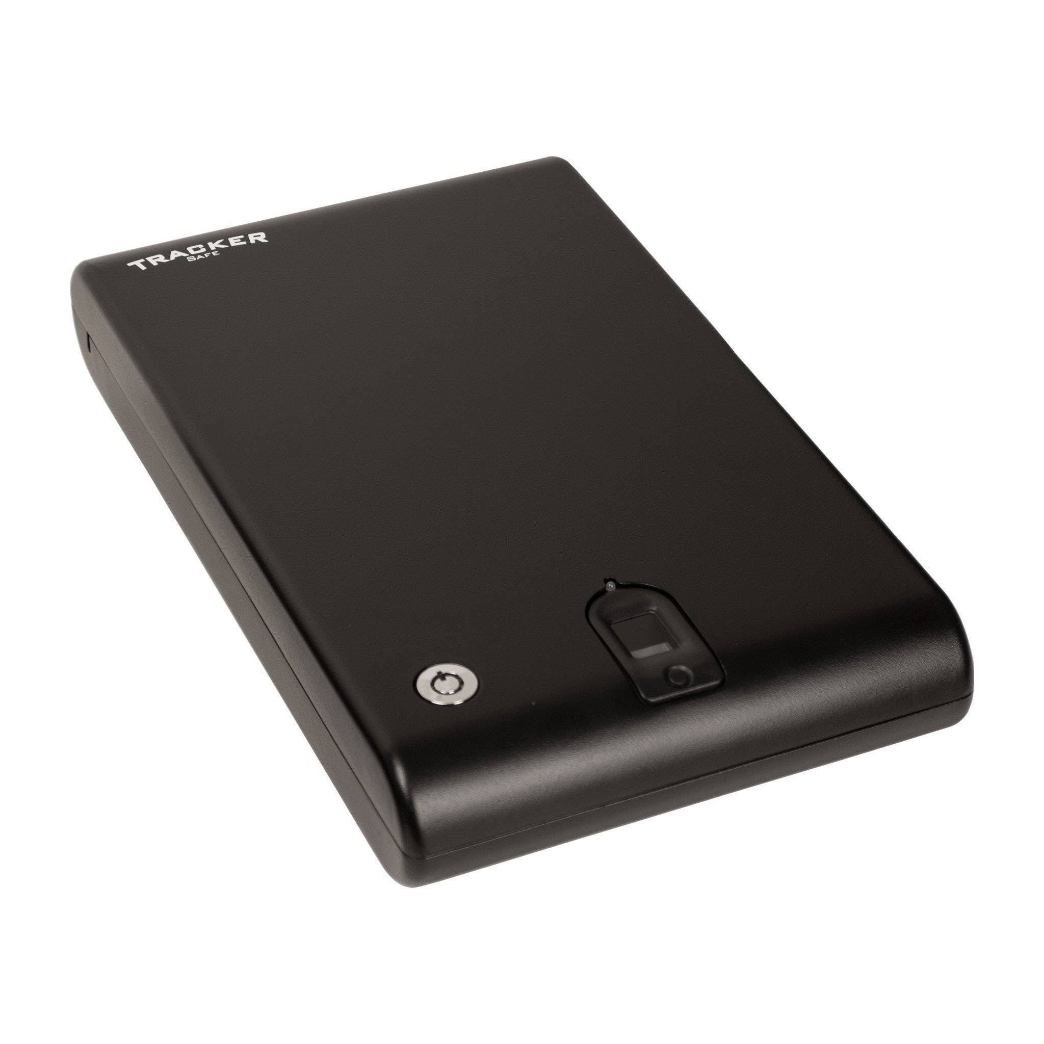 Tracker Safe SPS-04B 12.6 in. Small Pistol Safe Biometric Lock