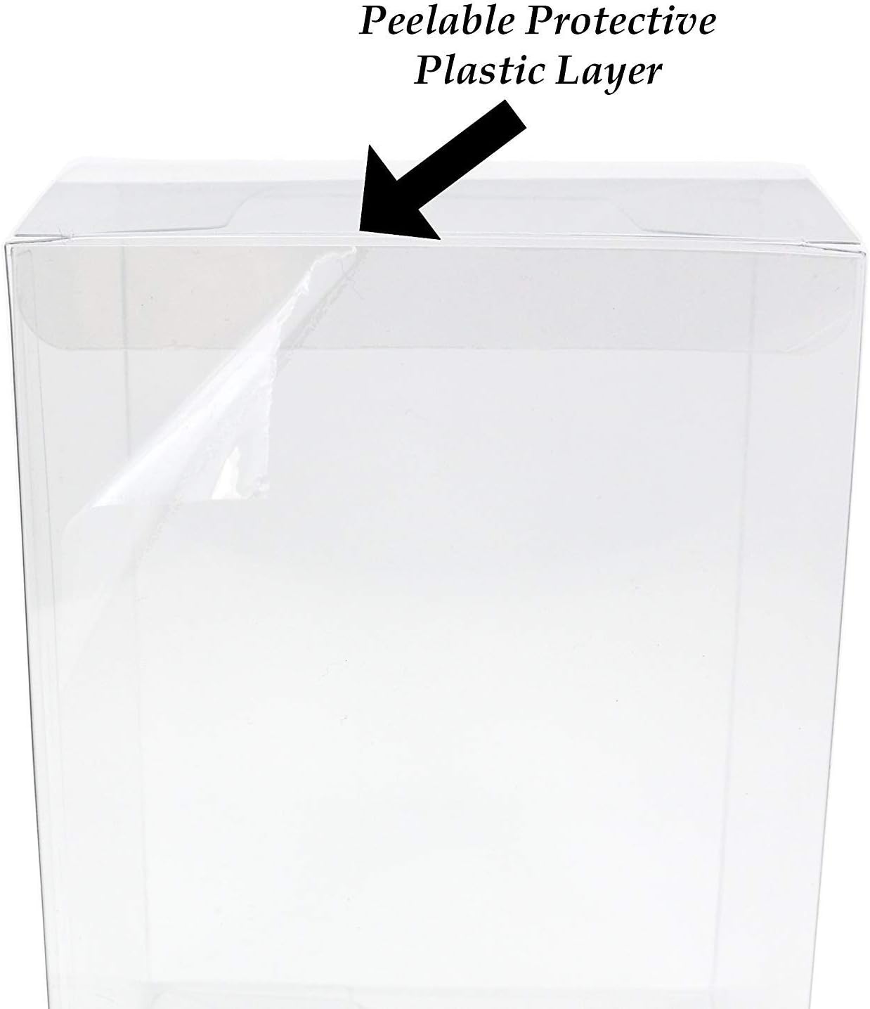 Gosu Toys Clear Plastic Protector Case Compatible for 4-inch Funko Pop Figures (1000-Pack)