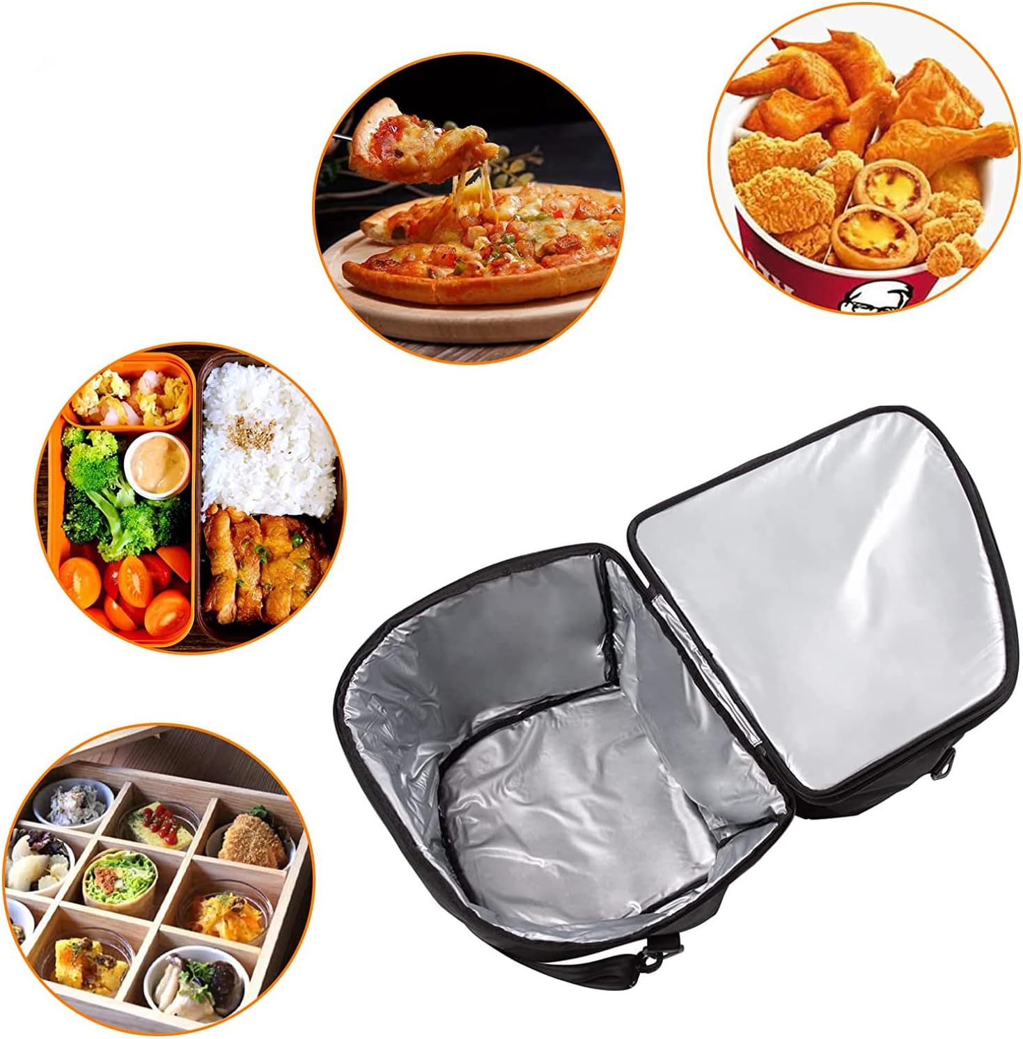 SPEEDPARK Fit Tesla Model Y Frunk Cooler Organizer Insulation Cooler Bag Front Trunk Storage Organizers fit for 2020 2021 2022 Tesla Model Y Accessories (Insulated)